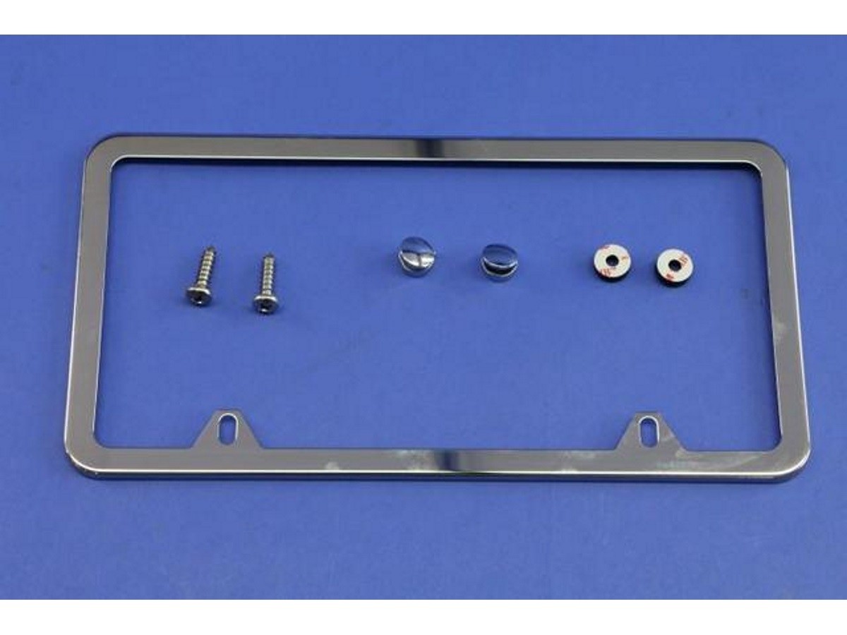 【2473】足　プレート Buy Mopar License Plate Frame Polished - 82213249AB | Mopar