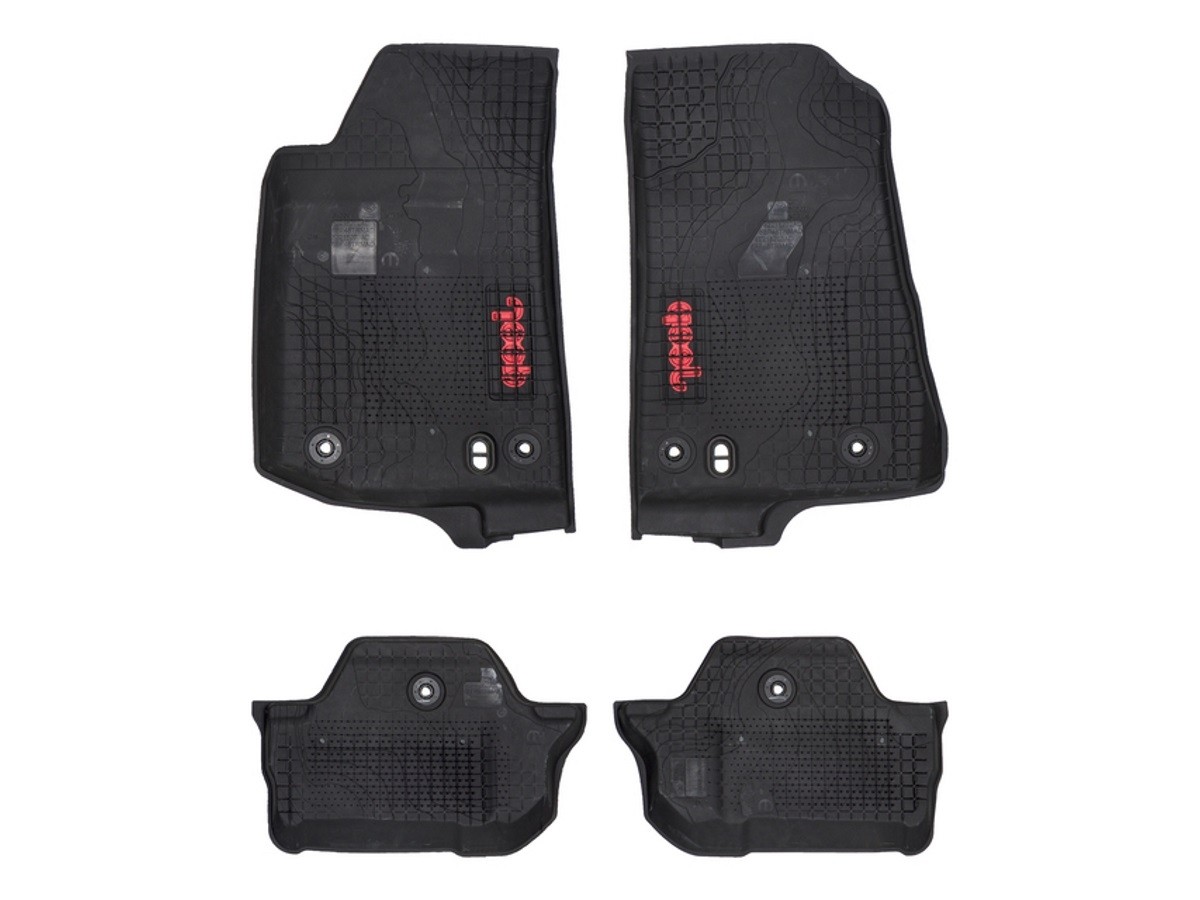 Buy Mopar Rubber Floor Mats 2 Door - 82216625AB | Mopar Original Parts