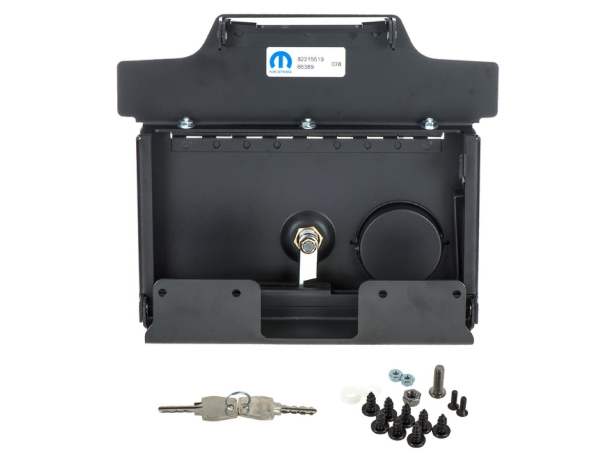 Buy Mopar Locking Console Safe - 82215519AC | Mopar Original Parts