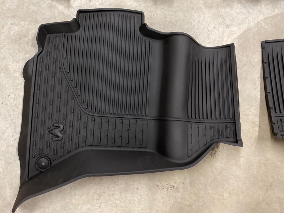 Buy Mopar All Weather Mats Crew Cab Bucket Seats Black