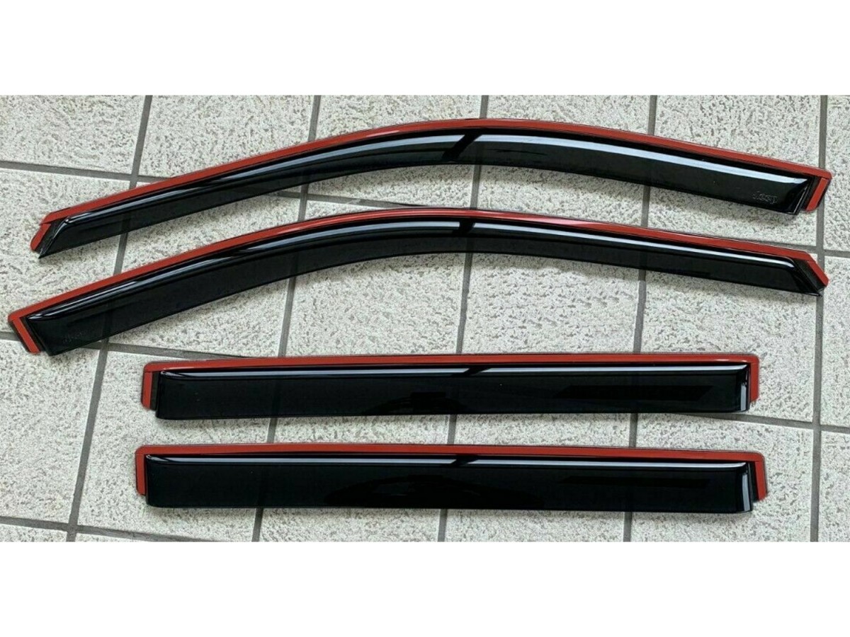 Buy Mopar In Channel Side Window Air Deflectors Tinted Kit Of Four