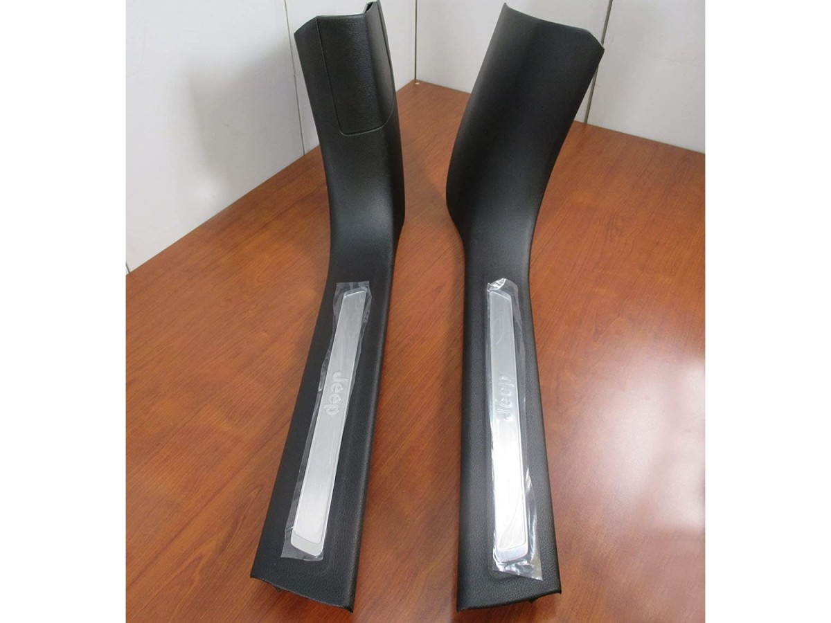 ペリロコ Buy Mopar Door Sill Guards Stainless Steel With Jeep Logo For