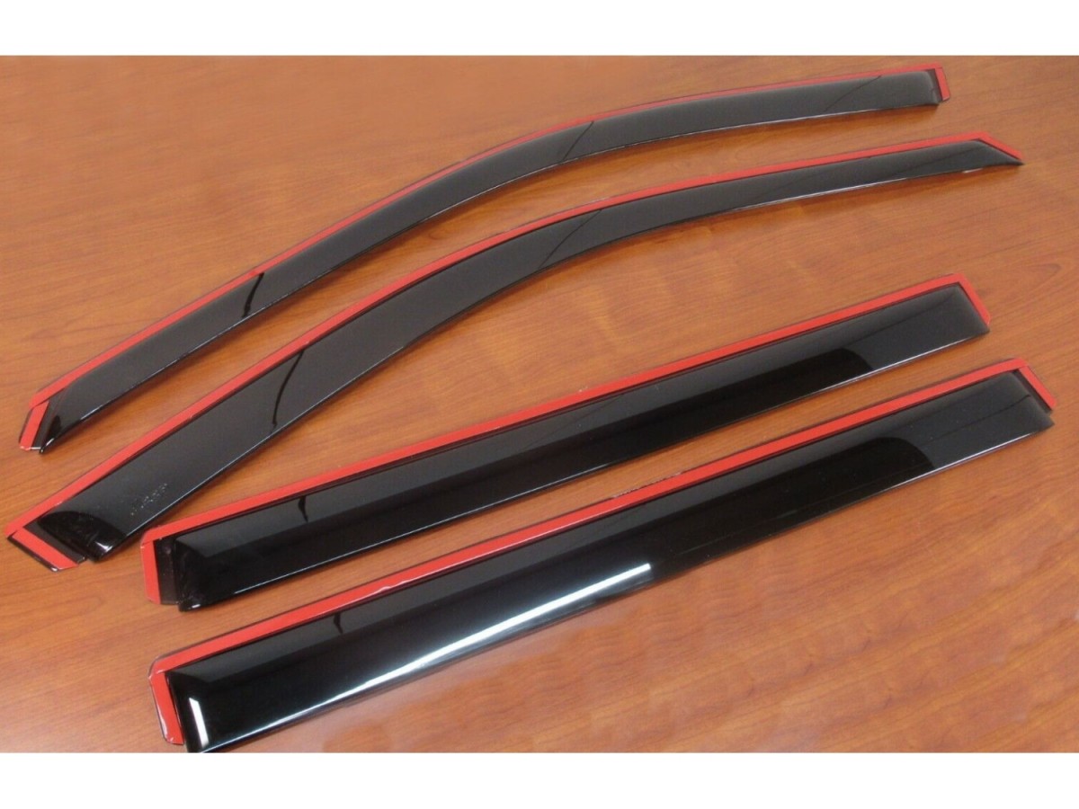 Buy Mopar In-Channel Side Window Air Deflectors Tinted For Three