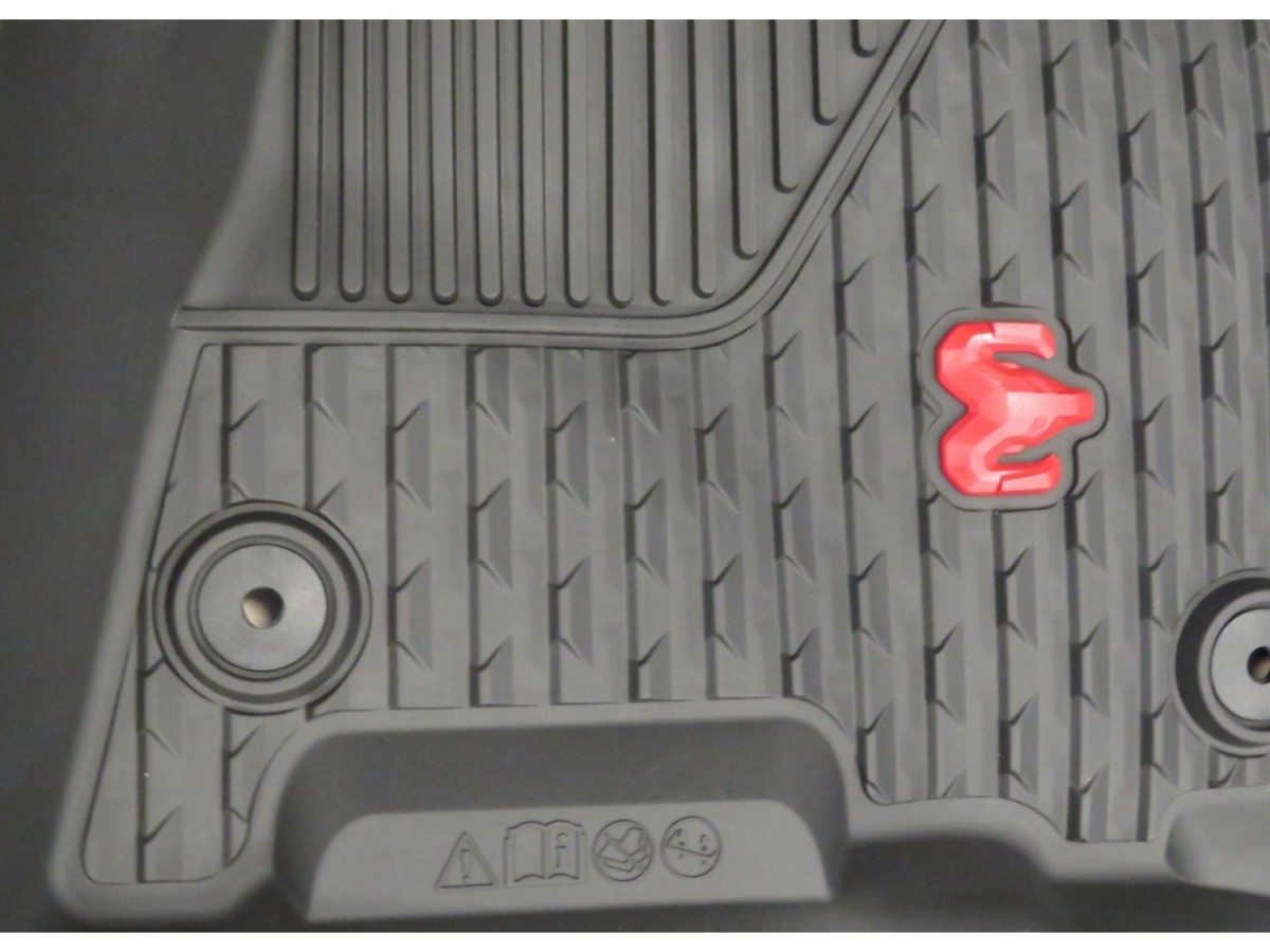 Buy Mopar All-Weather Slush Mats Crew Cab TRX Black With Red Rams