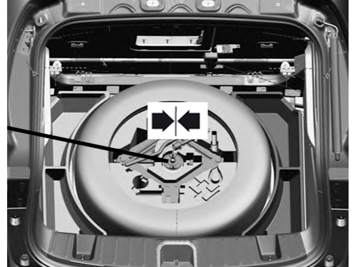Buy Mopar Production Spare Tire Kit For Trunk - 82216595AA | Mopar