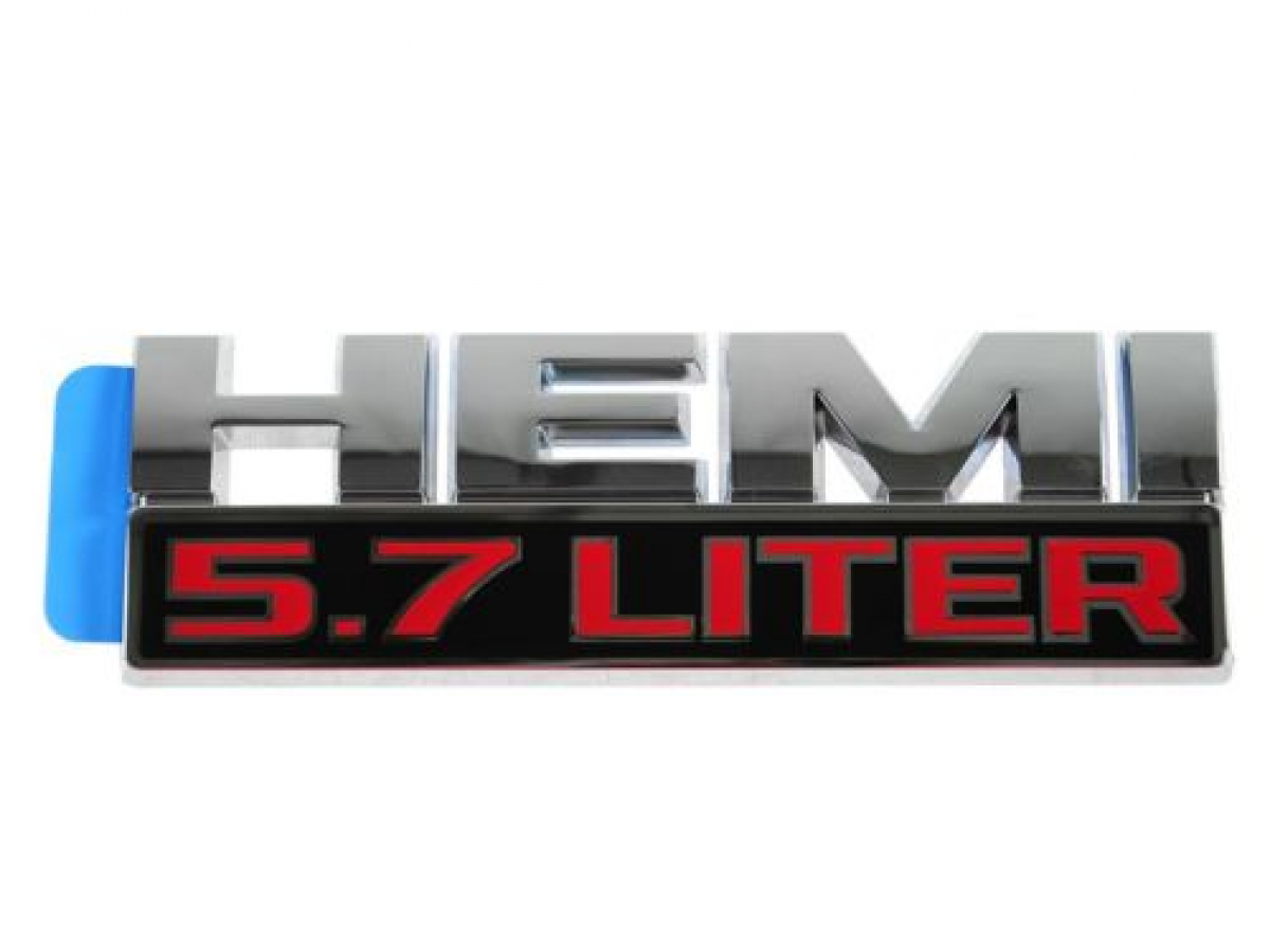 Buy Mopar Emblem HEMI 5.7 Liter Chrome - 68149700AB | Mopar