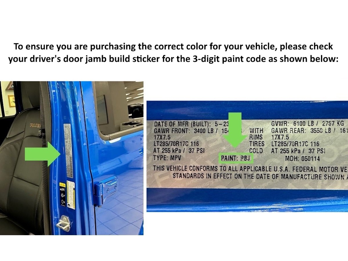 Buy Mopar Touch-Up Paint Pen Diamond Black Crystal PXJ