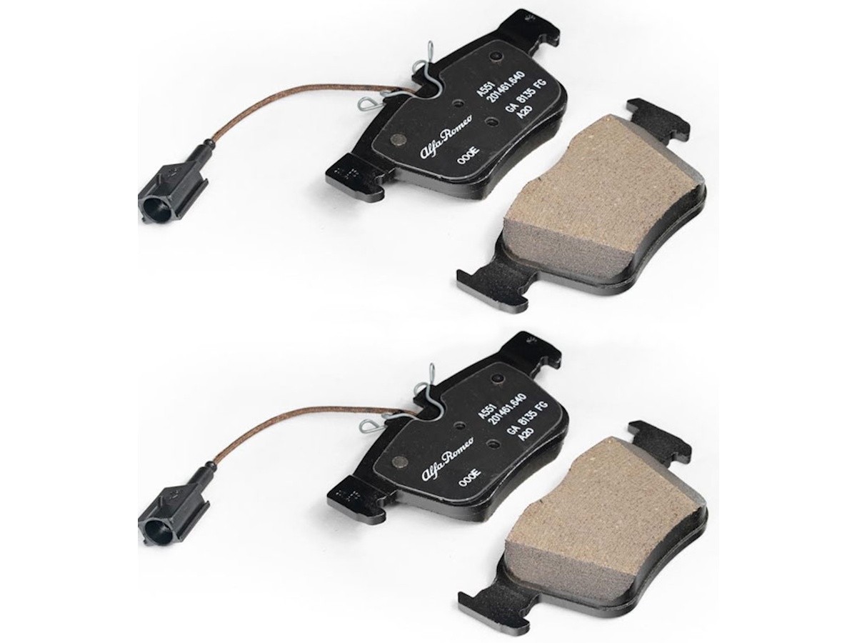 Alfa Romeo Brembo Rear Brake Pad Set - 68582064AA | Alfa Online Parts