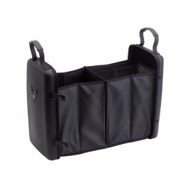 Chevrolet Collapsible Cargo Organizer In Jet Black With Crossed