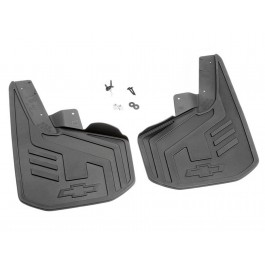 Chevrolet Front Flat Splash Guards For Z71 In Black With