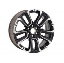 Chevrolet 22x9-Inch Aluminum Multi-Spoke Wheel In Black With