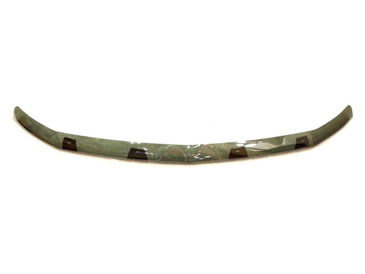 EGR 561571 Hood Deflector (Bug Shield) - Vehicle Specific, Dark Smoke/Matte Black, Tape-On Installation - View #9