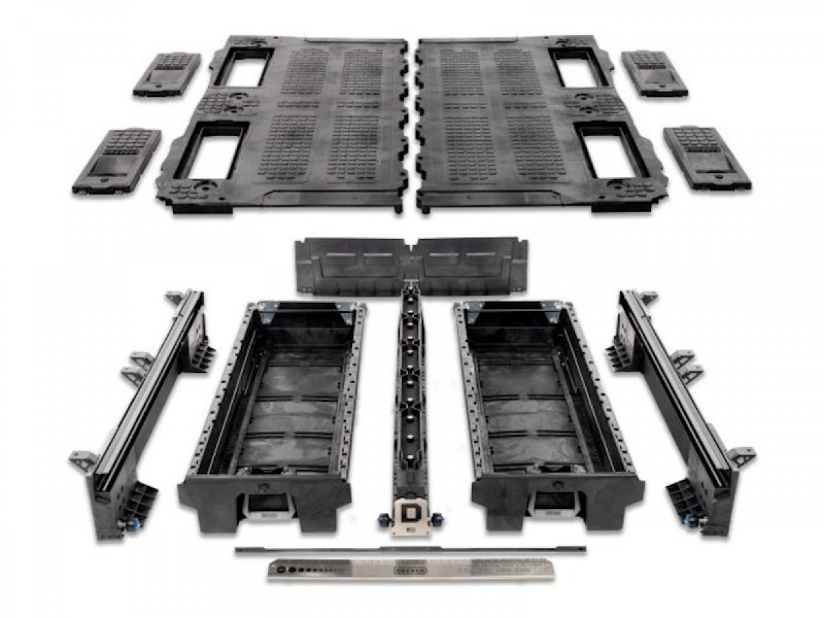 Chevrolet Short Bed Truck Bed Storage Drawer System By DECKED