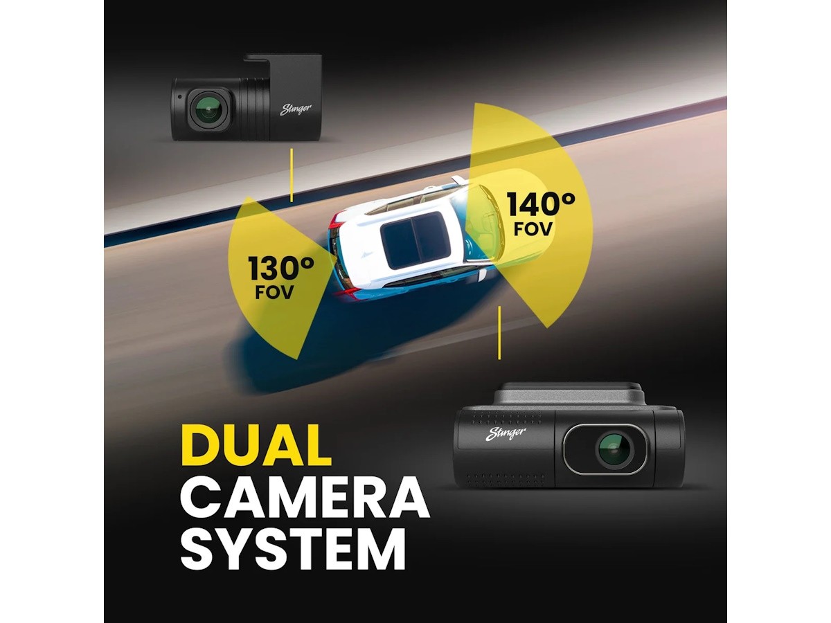 Chevrolet Stinger Opsis Dash Cam Kit With 2K Quad HD Front