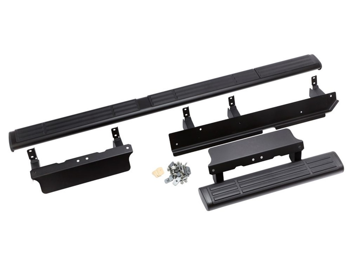 リヤドロ Chevrolet Molded Assist Steps In Black For Passenger Van