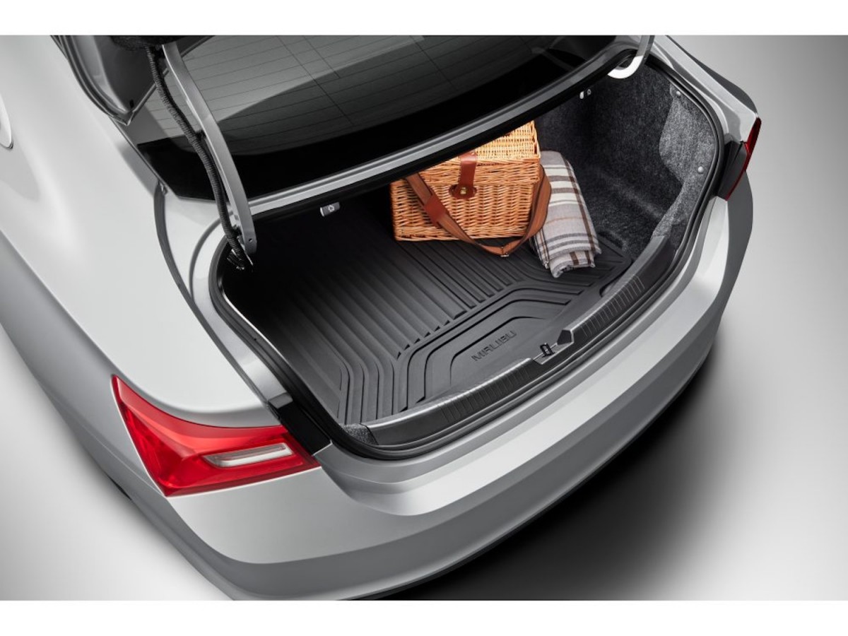 Chevrolet Premium All Weather Trunk Cargo Mat In Jet Black With