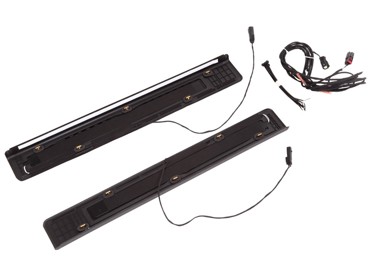 Chevrolet Illuminated Front Door Sill Plates In Stainless Steel