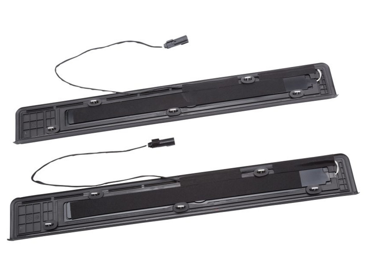 Chevrolet Illuminated Front Door Sill Plates Stainless Steel With