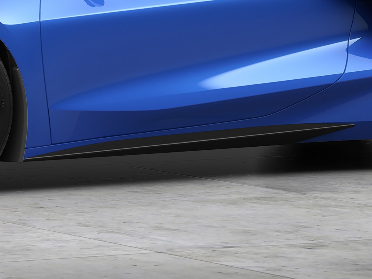 Chevrolet Rocker Panel Extensions Kit Of Two In Black - 86560570