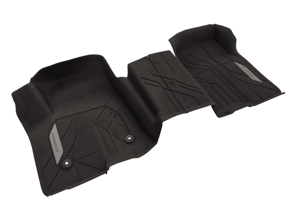 Chevrolet Premium All Weather Floor Liners Jet Black With