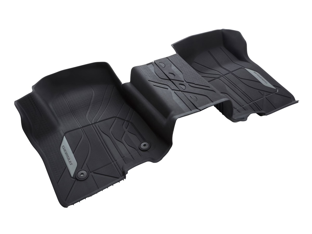 Chevrolet Premium All Weather Floor Liners Jet Black With