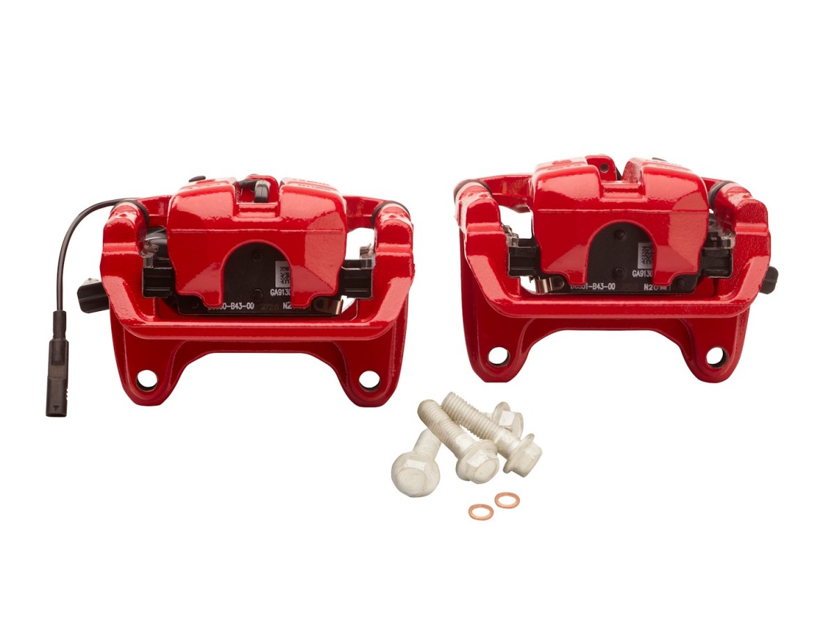 Chevrolet Performance Rear Brake Upgrade Red Calipers - 85521918