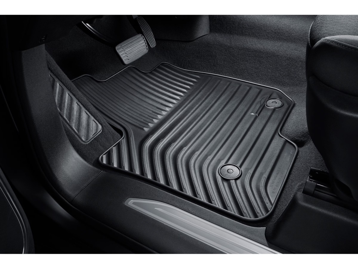 Petex Rubber Floor Mats Audi A5 4-piece Black | 13410-A5 - View #14