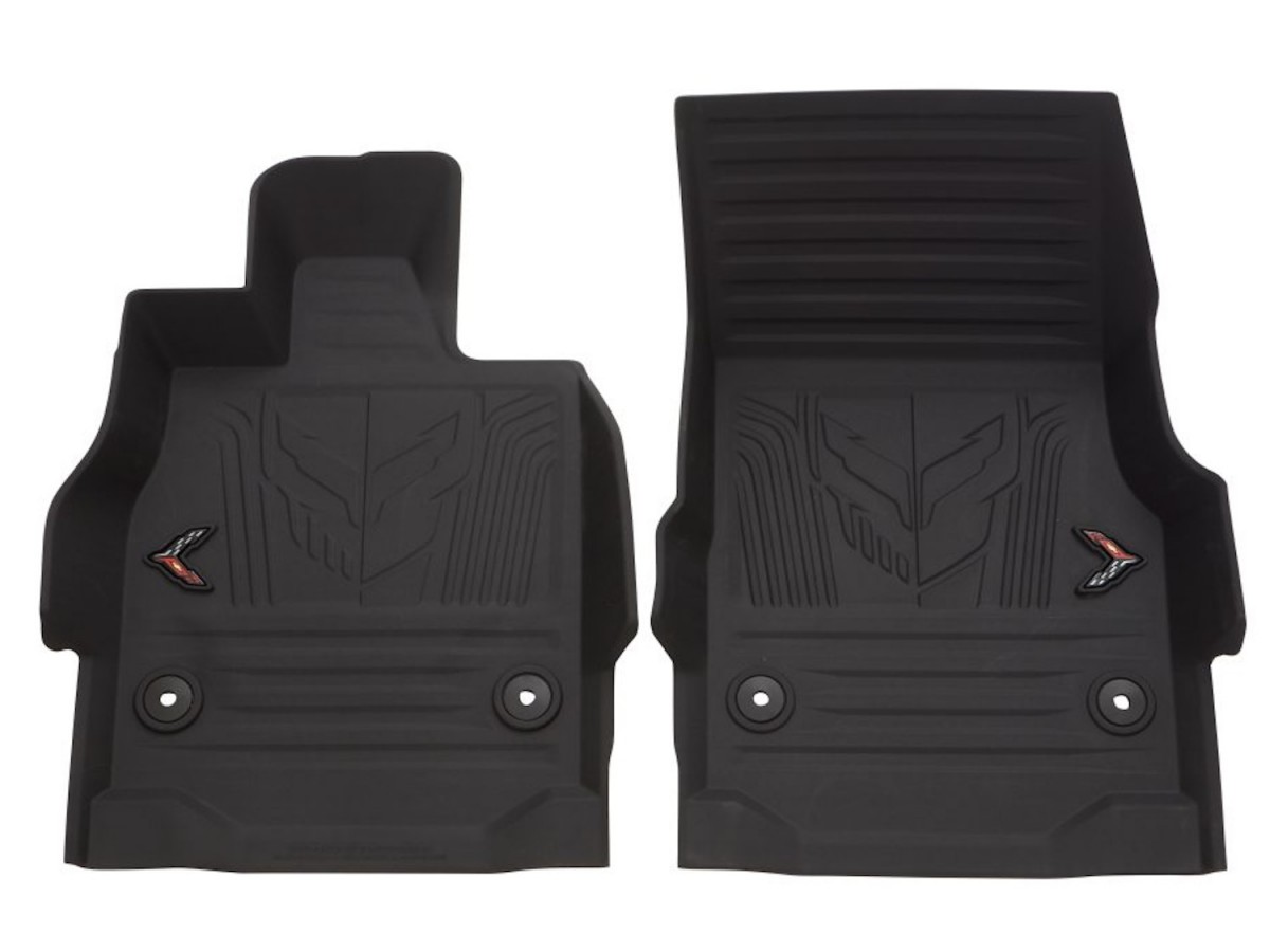 Chevrolet Premium All-Weather Floor Liners In Jet Black With