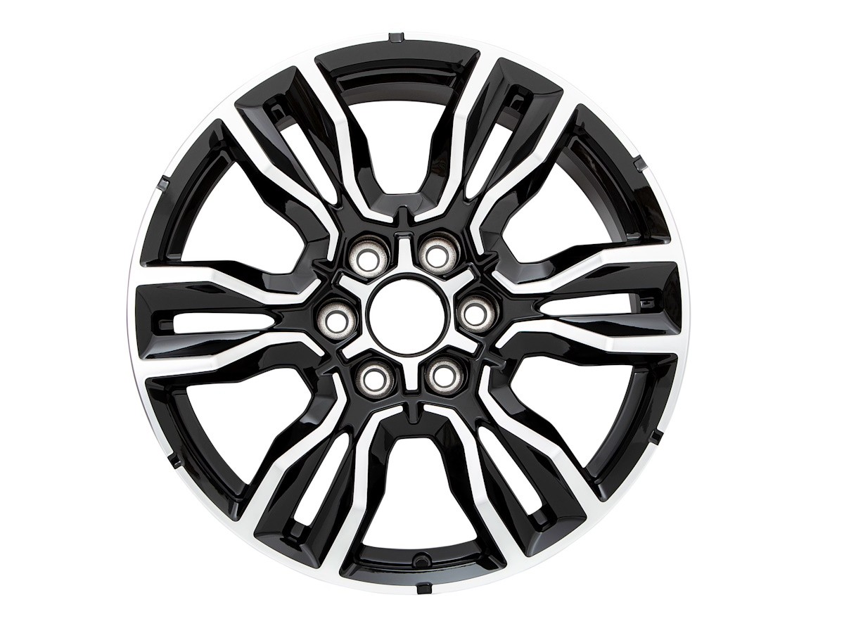 Chevrolet 20x9 Inch Aluminum Wheel Rim Split Spoke Gloss Black