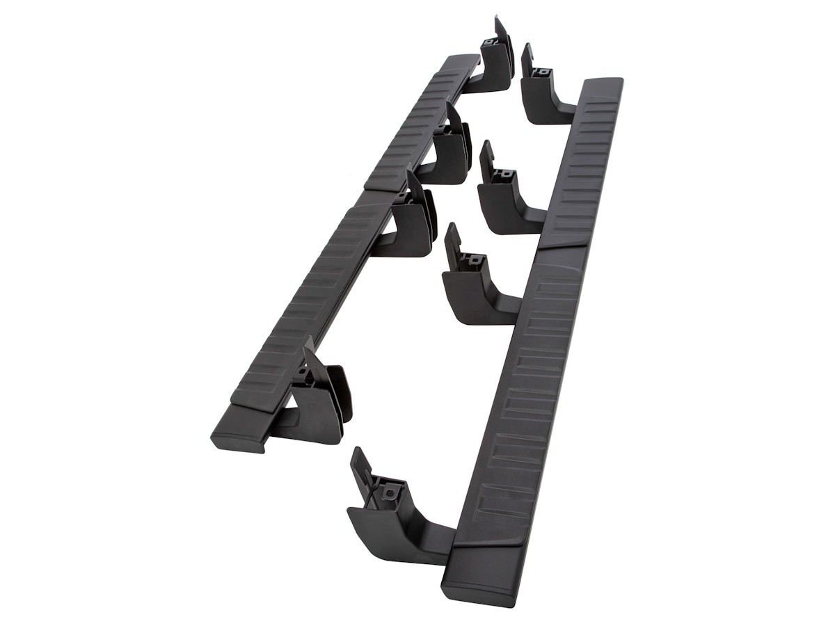 Chevrolet 5-Inch Rectangular Assist Steps Kit Of Two In Black For