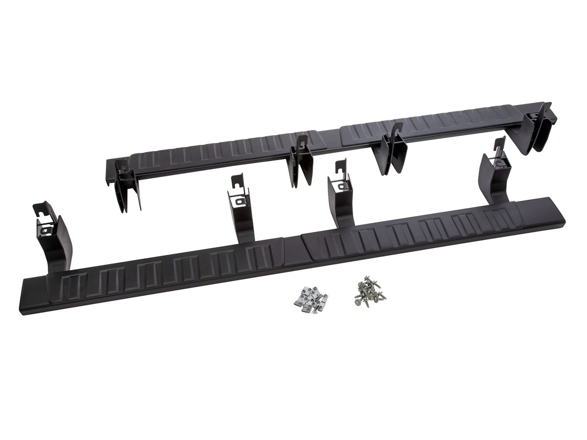 Chevrolet 5-Inch Rectangular Assist Steps Kit Of Two In Black For