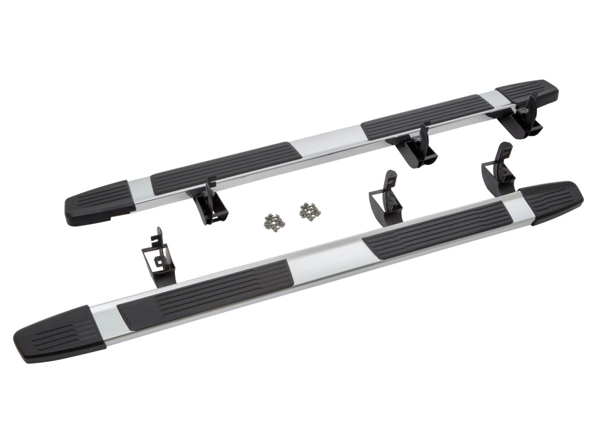 Chevrolet Rectangular Assist Steps In Chrome - 84879861 | Chevy