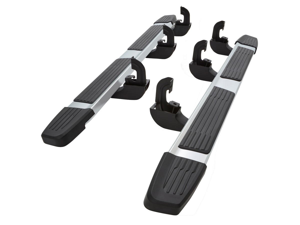 Chevrolet Rectangular Aluminum Assist Steps In Chrome Set Of Two
