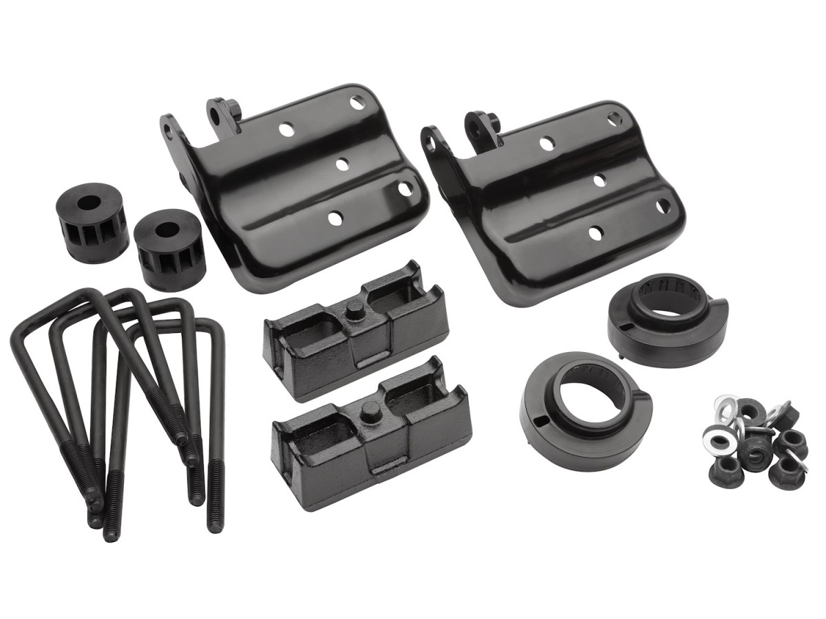 5点セット！FEELENA Lift brush Deluxe Chevrolet Performance 1.5-Inch Suspension Lift Kit For Trail