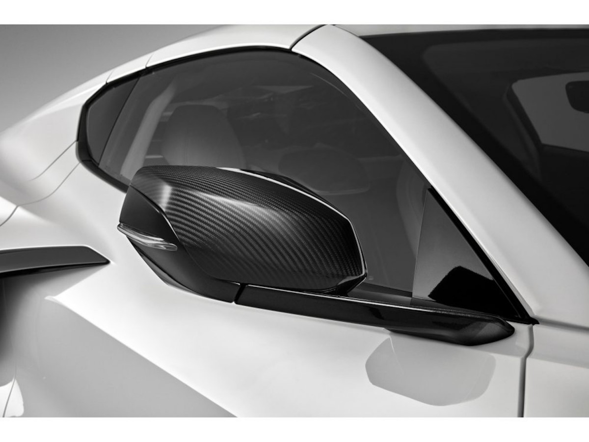 Chevrolet Visible Carbon Fiber Mirror Caps Set Of Two - 84921127