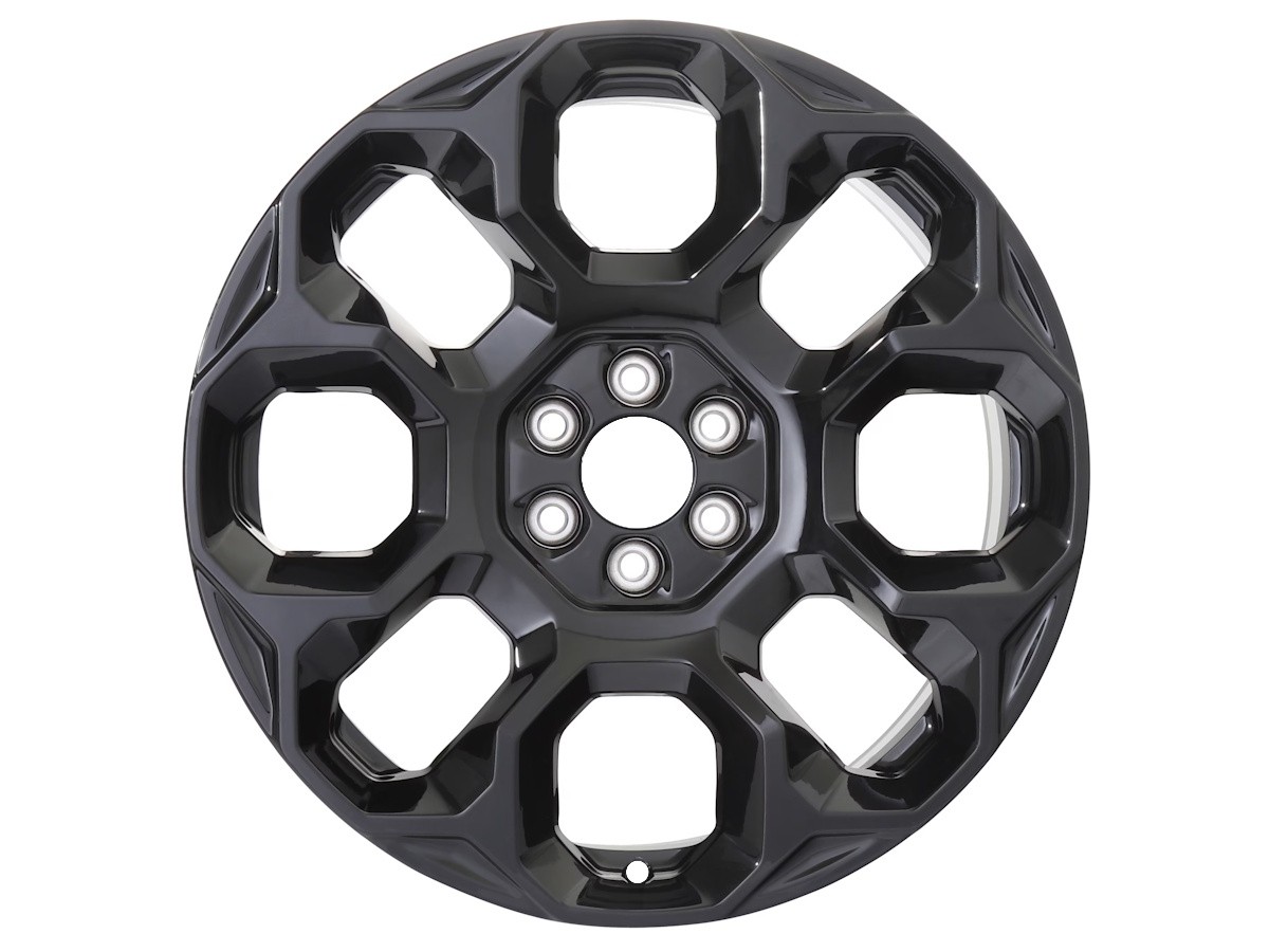 Chevrolet 24x9.5 Inch Aluminum Multi-Spoke Wheel In Gloss Black