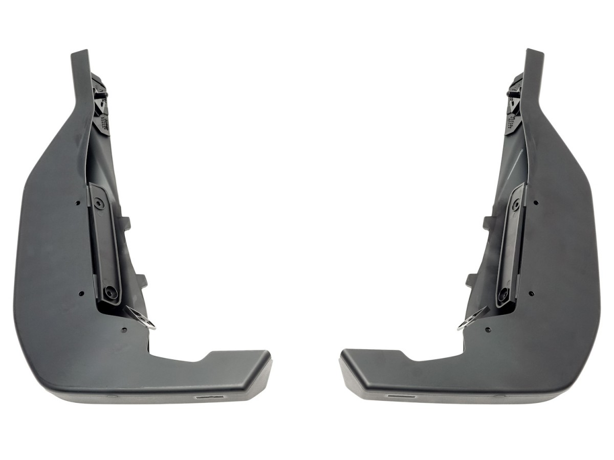 Chevrolet Front Splash Guards Molded Black - 85156342 | Chevy
