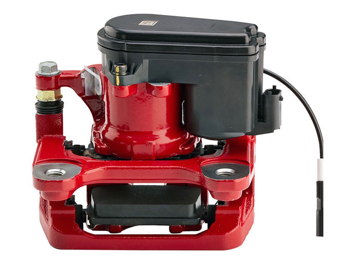 Chevrolet Performance Brembo Rear Brake Calipers Torch Red