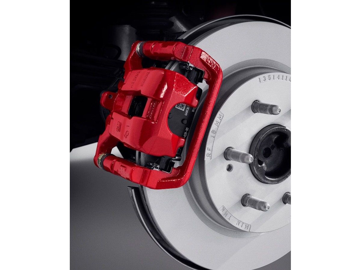 Chevrolet Performance Rear Brake Caliper Kit Torch Red - 85521928