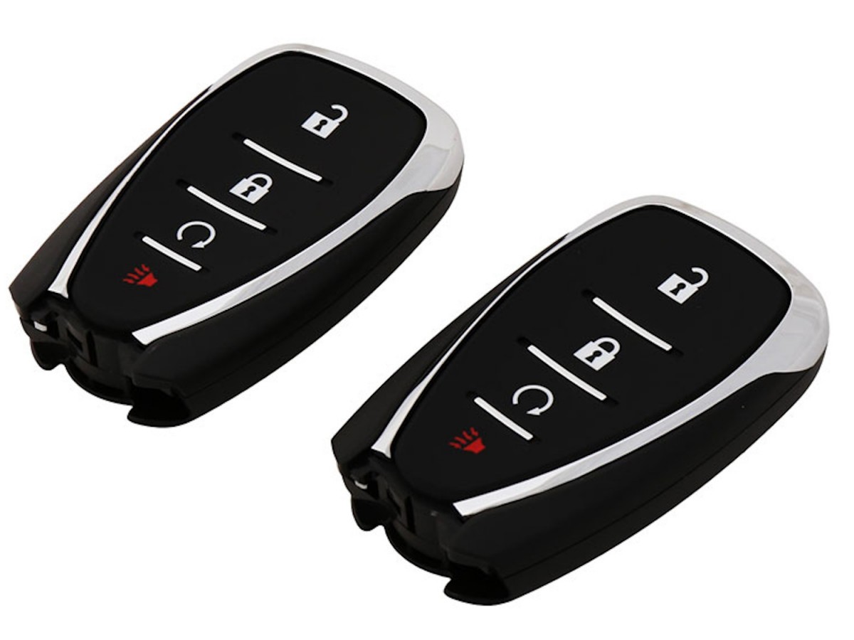 Bravo-Auto 5-Button Push Start Key Fob Remote For 2018-2020 Chevy Traverse & Blazer - Programmable