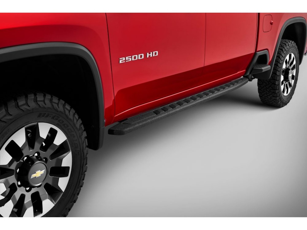 Chevrolet Off Road High Clearance Assist Steps In Black For Crew