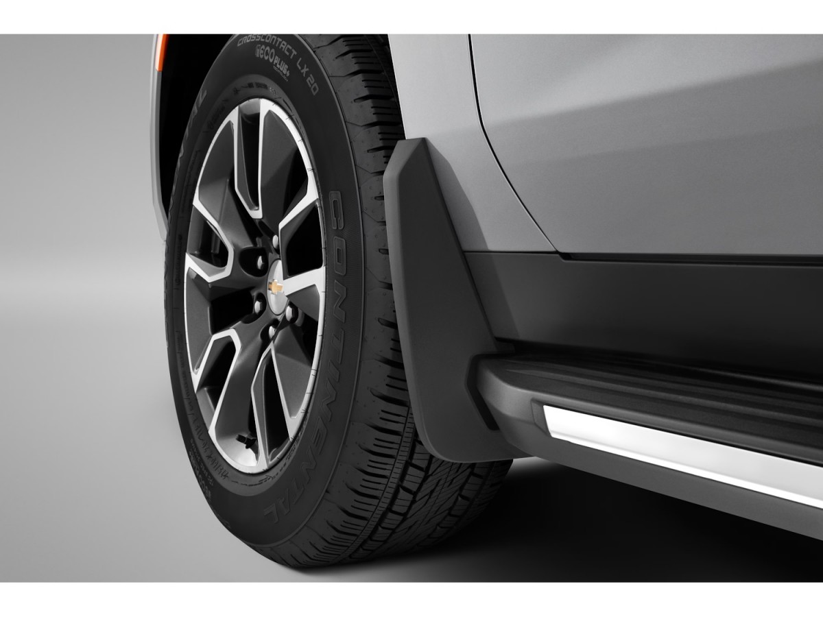 Chevrolet Front Splash Guards In Black - 86517282 | Chevy Parts Pros