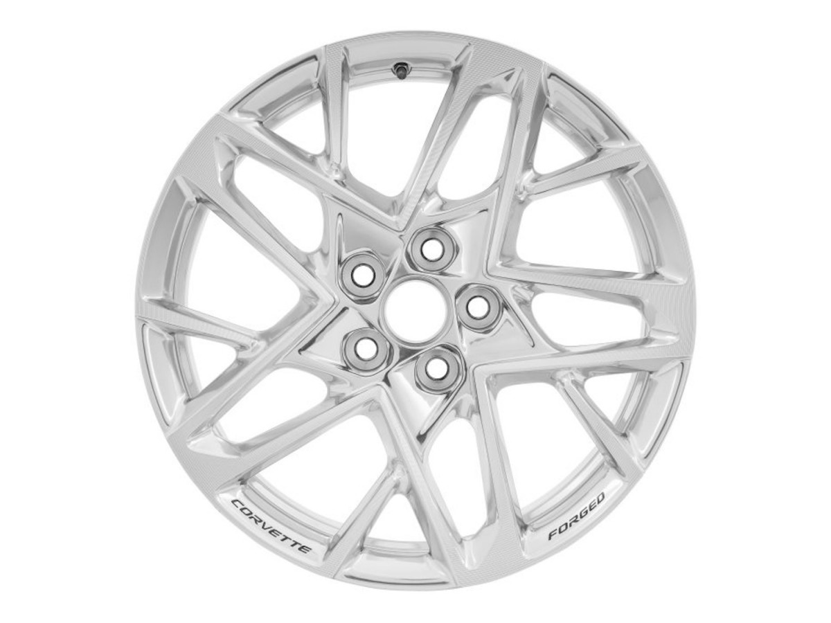 Chevrolet 19x8.5-Inch Forged Aluminum Multi-Spoke Front Wheel In