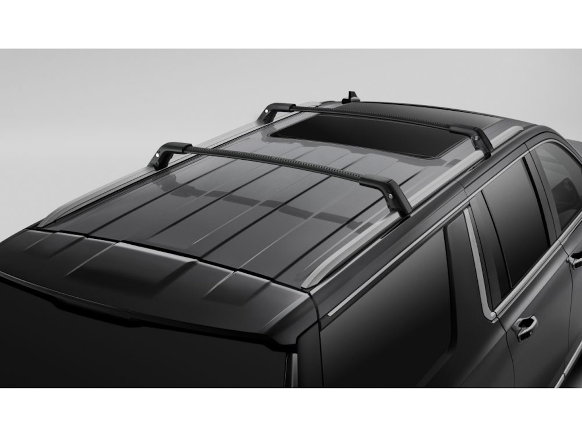 Chevrolet Roof Rack Cross Rail Package In Black
