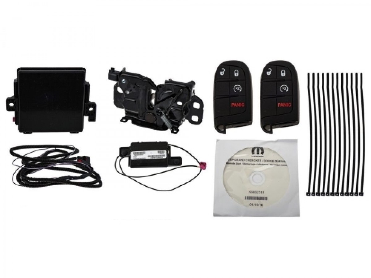 2015 DODGE CHARGER REMOTE START KIT WITH 2 KEY FOBS OEM NEW MOPAR GENUINE